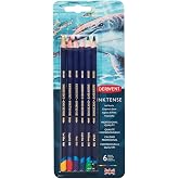 Derwent Colored Pencils, Inktense Ink Pencils, Drawing, Art, Pack, 6 Count (0700927) (Renewed)