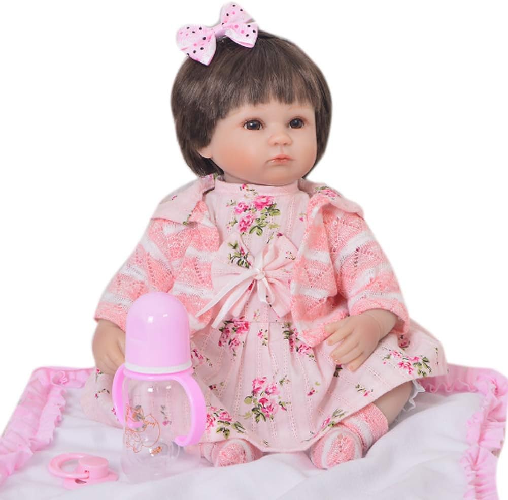 Prezzo NACHEN Rinato Bambola Simulazione Realistico Bambino 42 Centimetri Bambino Principessa Ragazza Carino Neonato Bambino Bambole Regalo Offerte