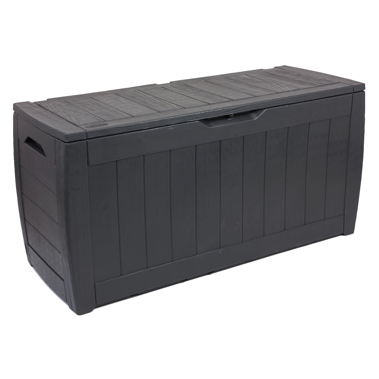 Keter Chalet-Jardin 12 Hollywood Garden Storage Chest Charcoal Grey 270 L