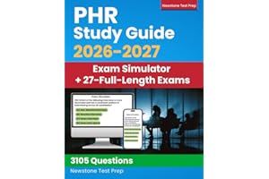 PHR Study Guide 2026-2027: Complete Review + 3105 Questions and Detailed Answer Explanations for the Professional in Human Re
