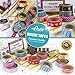 ARTIT Washi Tape Set 16 Extra Long (33 Foot) Decorative Rolls Craft Duct Masking Tapes Scrapbooking DIY Gift-Wrapping Glitter Patterned Solid Ultra Sticky Adhesive Includes 4 Bonus Sticker Pages