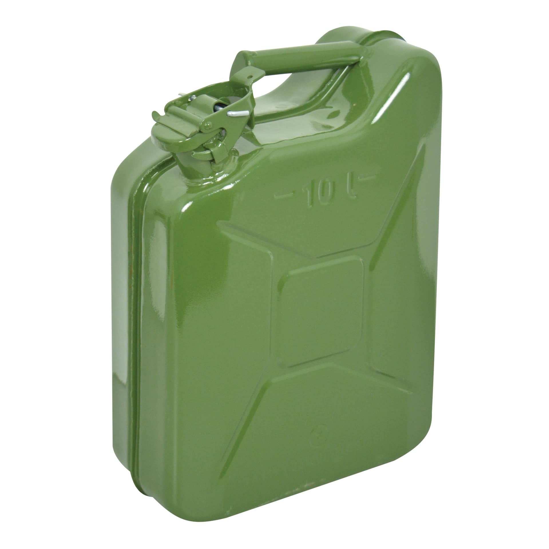 Carpoint 0110011 Petrol Can Metal TÜV / GS-Certified 10 l Green