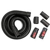 CRAFTSMAN CMXZVBE38763 2-1/2 in. x 7 ft. POS-I-LOCK Wet Dry Vacuum Hose | Industrial-Grade Shop Vacuum Hose Attachment Kit, Fits Most CRAFTSMAN Wet/Dry Vacuums with a 2-1/2 in. Diameter Inlet
