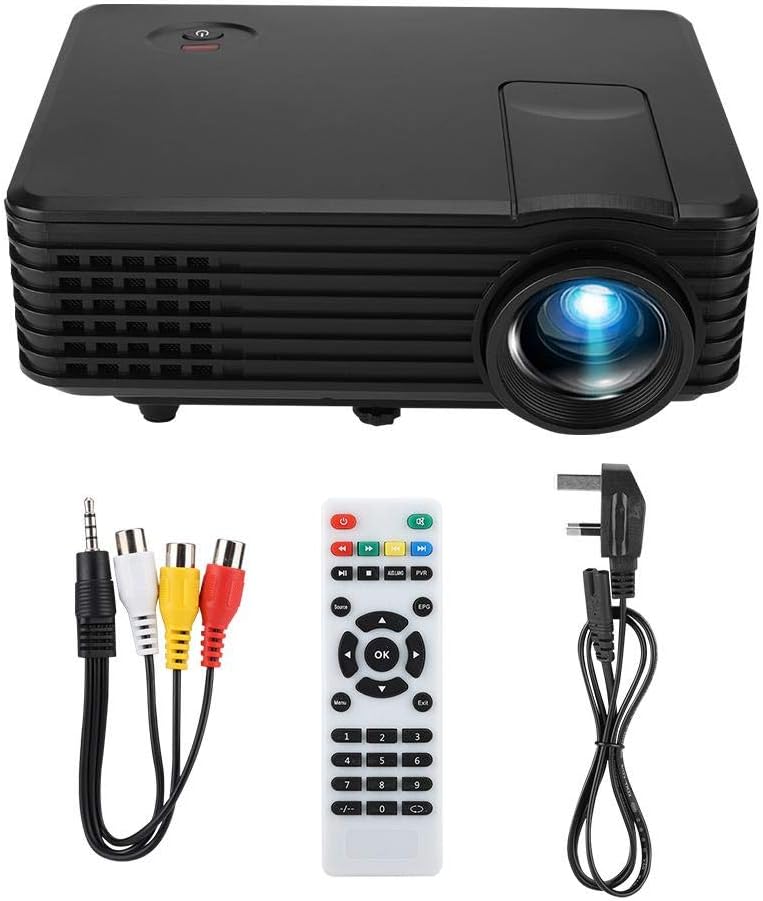 ASHATA LED Projector, Miniature LCD LED Video Amazon.co.uk Electronics