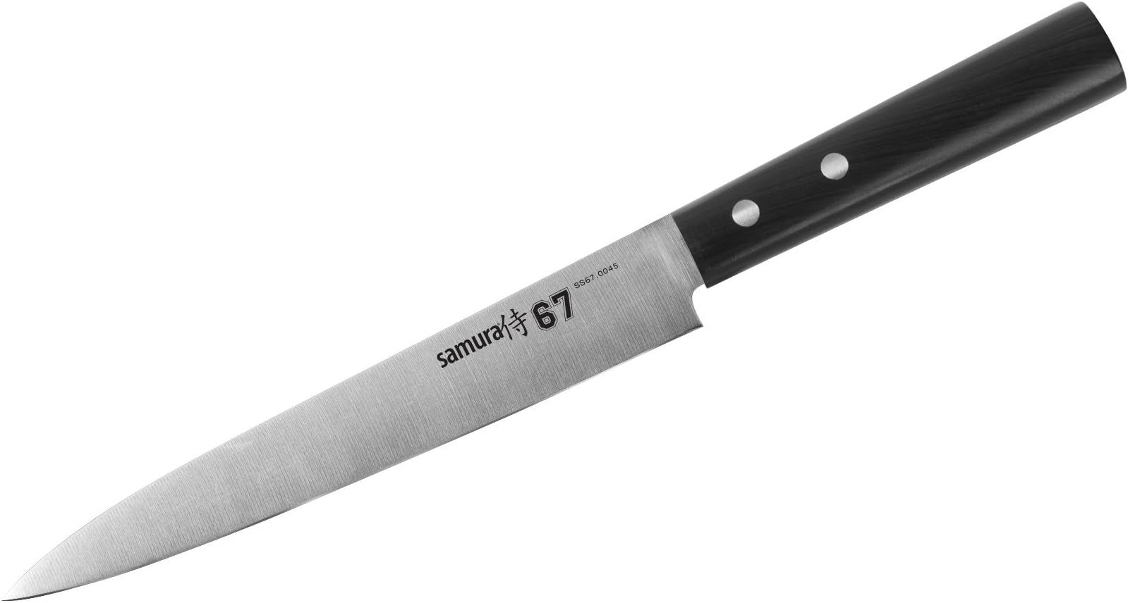 Samura 67 Professional Japanese Slicing Knife 7.7"/195 mm Forged from Original Japanese Steel! Impressive ergonomics, Performance and Durability!