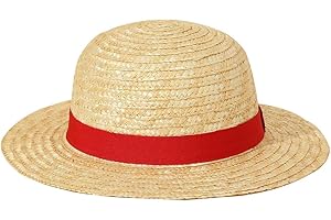 Patyhapy Nature Straw Hat Yellow Straw Hats Performance Animation Cosplay Accessories