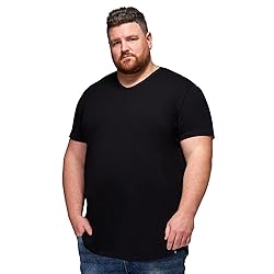 STRONGSIZE V-Neck T-Shirts for Men – Big and Tall