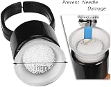 ATOMUS 50pk Tattoo Ink Ring Cups Disposable Pigment Holder Sponge Microblading view 6