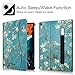 Fintie Case for iPad Pro 12.9 3rd Gen 2018 [Supports Apple Pencil 2nd Gen Charging Mode] - [Multi-Angle Viewing] Folio Smart Stand Cover w/Pocket [Secure Pencil Holder] Auto Sleep/Wake, Blossom