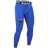 Blueleaf Men's Thermal Compression Pants Fleece Lined Athletic Tights Leggings Sports Base Layer Bottoms Cold Weather Gear