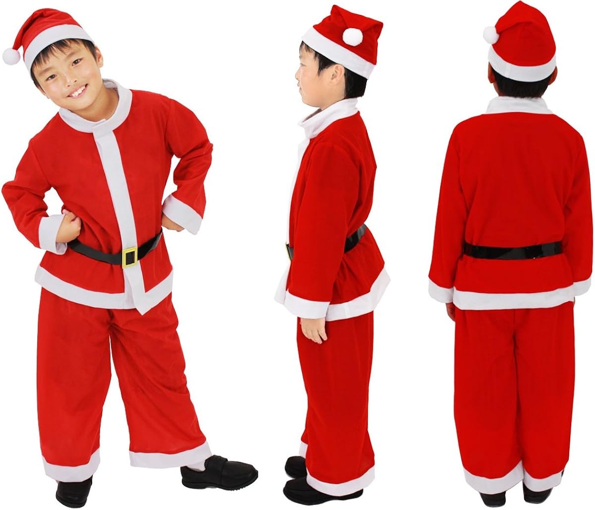 boy santa outfit