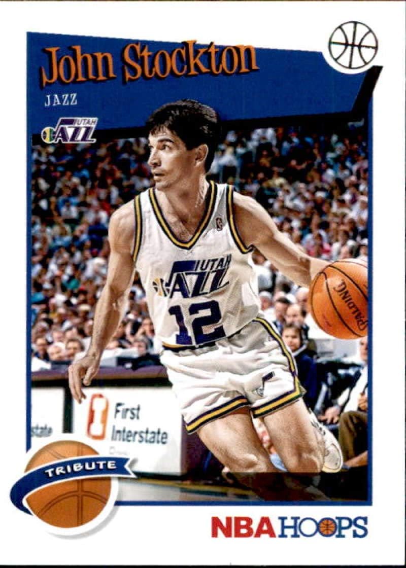 Amazon 2019 20 Panini NBA Hoops 292 John Stockton Utah Jazz 