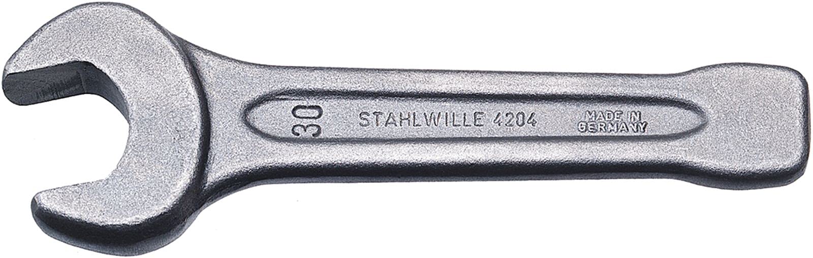 Stahlwille 42040055 4204 Striking Face Open Ended Spanner, 55mm Opening, 300mm Length