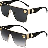 Allarallvr Oversized Square Sunglasses For Women Men Vintage Trendy Classical Gafas De Sol Para Mujer Sun Glasses AR82087