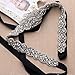 yanstar Bridal Belt for Women Dress,Wedding Dress Belt for Bride Gold Rhinestone Sash Wedding Belt