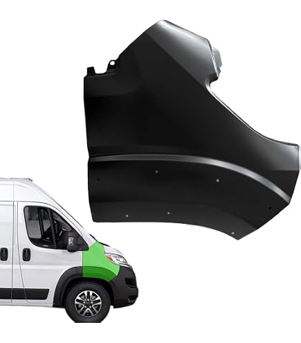 thumbnail interactive-video image 1 of Texas E Parts Front Door Flare Molding Trim For 2019-2022 Ram Promaster - Black RH 1 of 4