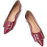 C.Paravano Women's Flats | Pointed Toe Ballet Shoes | Work Shoes for Women | Comfortable Flats