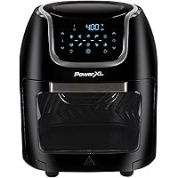 PowerXL 10 QT Vortex Air Fryer Pro Oven, Digital Black
