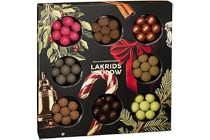 LAKRIDS BY BÜLOW - WINTER SELECTION BOX - Chocolate Covered Gourmet Licorice made in Copenhagen