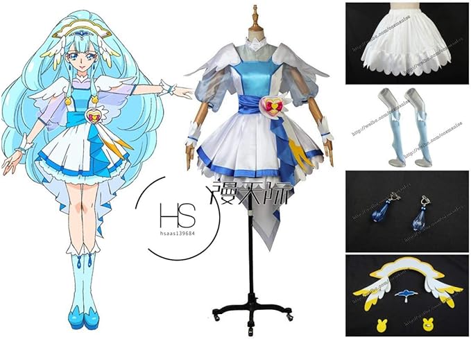Amazon Hugっと プリキュア キュアアンジュ 薬師寺さあや やくしじさあや コスプレ衣装 セット コスプレ 仮装 通販