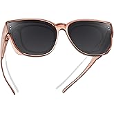 TINHAO Oversized Fit Over Glasses Sunglasses for Women Men Polarized Wrap Around Sunglasses for Driving UV Protection