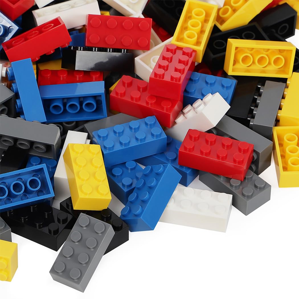Etarnfly Classic Building Bricks Starter Kit - 360 Pieces 2x4 Building Blocks 100% Compatible with All Major Brick Brands,Creative Building Toys for Kids Boys Girls(Multicolored)