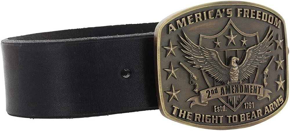 2nd amendment belt buckle
