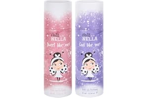 MISS NELLA Kids Perfume 'Be Like Me' Roll-On Set for Children with Fresh Fragrances, Safe & Natural Boys & Girls Perfume Oil Applicator 10ML
