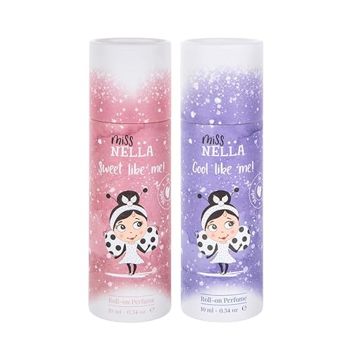 MISS NELLA Kids Perfume 'Be Like Me' Roll-On Set for Children with