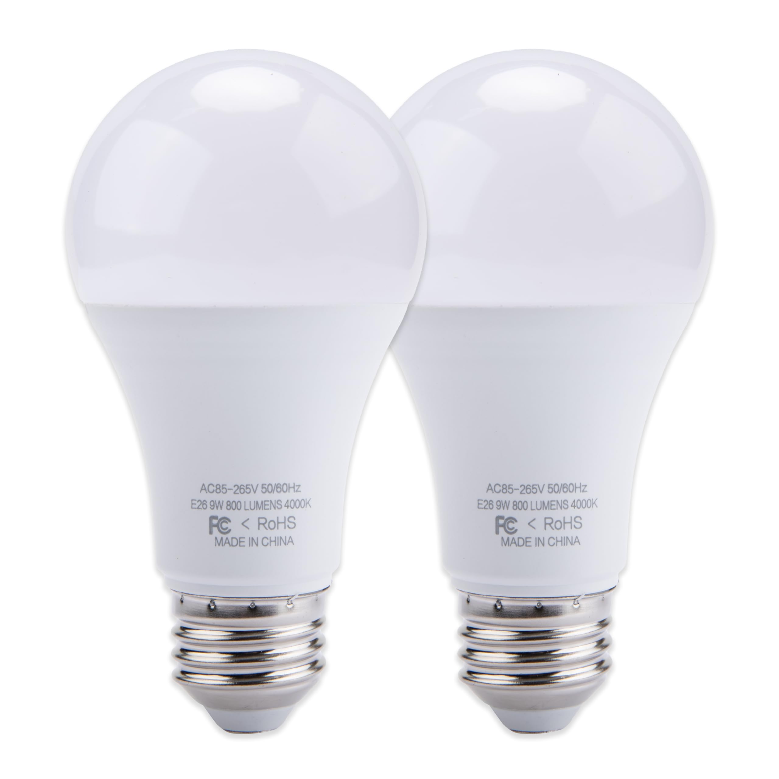 Photo 1 of 2 Pack LED Garage Door Opener Bulbs, 4000K, White, Compatible with All Garage Door Opener Brands Such as Genie, Chamberlain, Craftsman and LiftMaster Operators