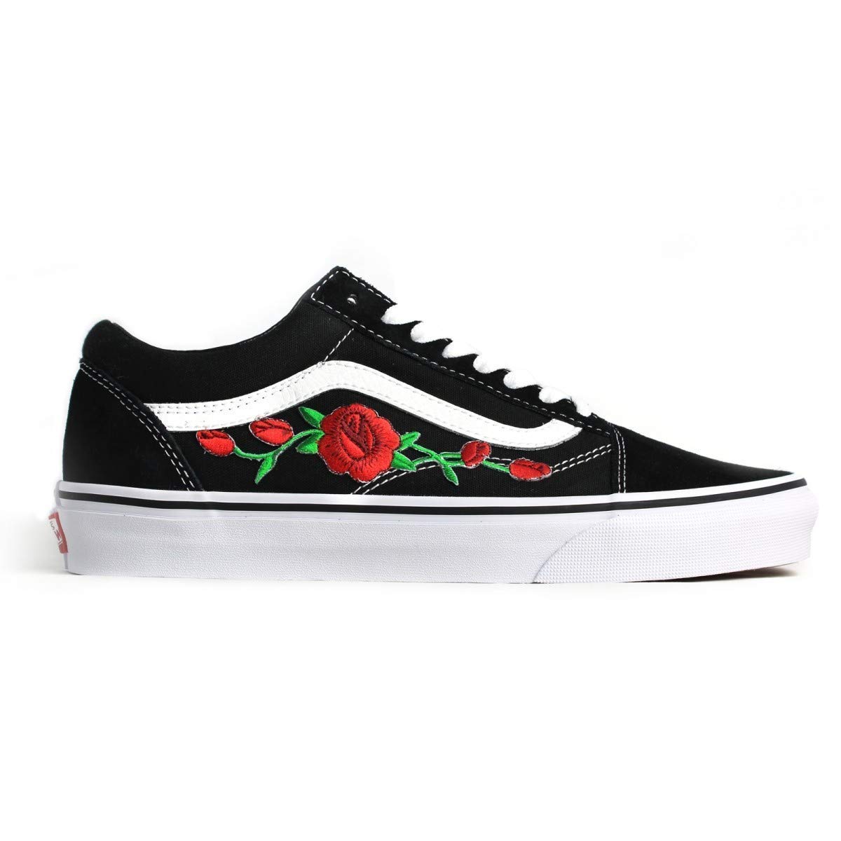 vans red rose