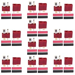 Hobbypark 10 Pairs T-Plug Connectors Male & Female