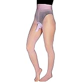 Mona's Choice Womens & Mens Pantyhose/Glossy Tights (Purple - Open Sheath, 1)