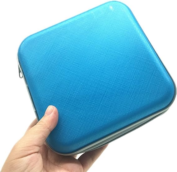 CD DVD Case Storage Organizer Zipper Bags / 40 Capacity