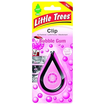 Wunder-Baum 20269 Lufterfrischer Clip Bubble Gum Pink Schwarz