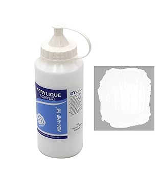 Magi® Künstler Acrylfarbe je 500 ml, (01-titanweiß)