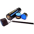 Predator Chalk 1080 Pure 5 Pieces Blue with Action Octagon Style Cue Chalker