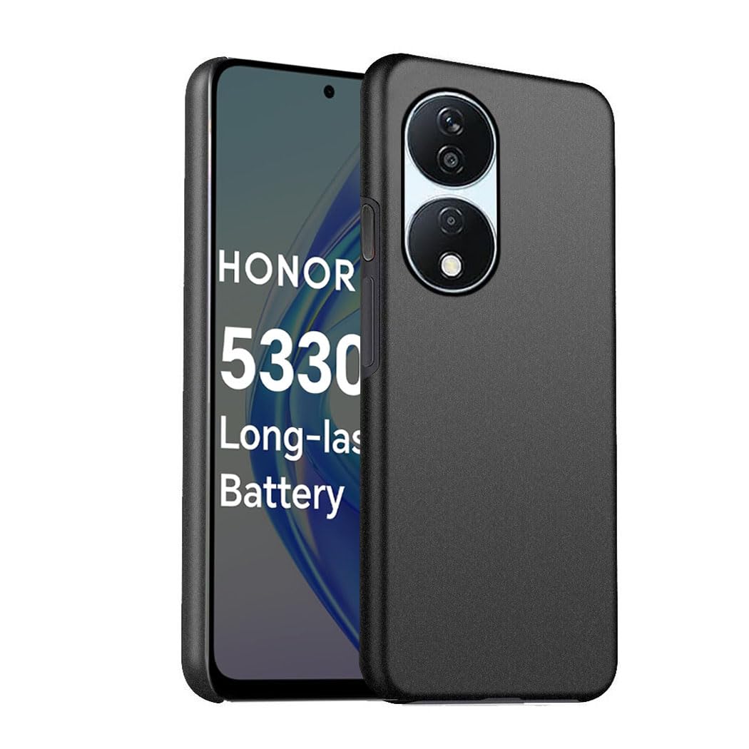 GAPlus Honor X7b Case Honor 90 Smart - Ultra Slim Thin Armour Hard Case Matte Rubberized Cover For Honor X7b (Black)