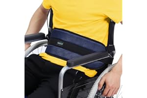 NEPPT Wheelchair Seatbelt Restraints for Dementia Patients Fall Prevention for Elderly Wheelchair Safety Harness for Adults Chair Seat Belt Adjustable Waist Support Straps to Prevent Sliding