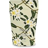 Primal Elements Detoxifying Sea Salt Soak, Bubbling Aromatherapy Salts, Plumeria, 12 oz Resealable Bag