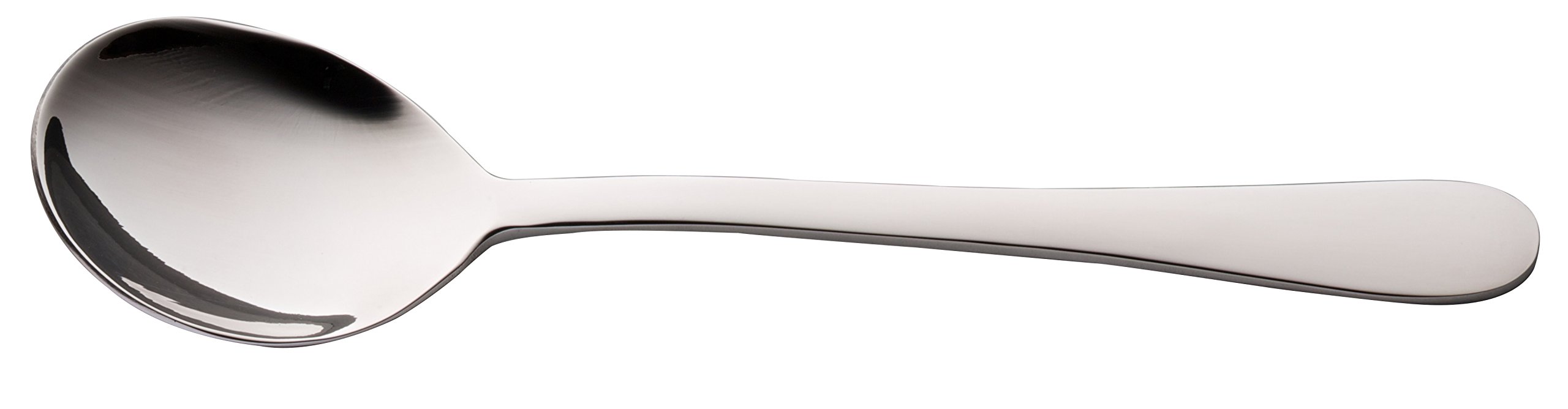 Utopia F10209 Gourmet Soup Spoon, Contemporary Cutlery 18/10 (Pack of 12)