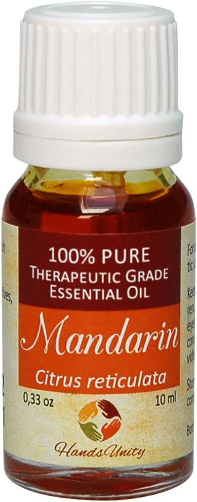 Mandarin Red Essential Oil Italian Calabrian Citrus Reticulata 10 ml 0.33 oz