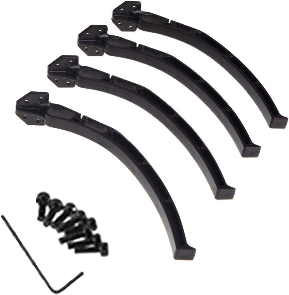 ShareGoo Tall Landing Gear Skids Black for DJI F450 F550 SK480 Qudcopter Multirotor