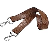 24.8” Leather Replacement Strap for Handbags Shoulder Bag with Metal Buckles