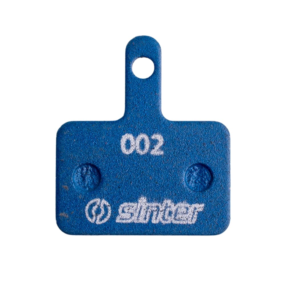 Sinter Disc Brake Pads - 002 Shimano B Blue S530 - Single Pair Metal Can Carded 2022: Blue One Size