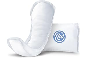 Nexwear Incontinence Pads for Women, Skin-Safe Design, Maximum Absorbency Bladder Control Pads for Leaks, Disposable, Discreet, Individually Wrapped, 13.75 in, 30 Count, 1 Pack
