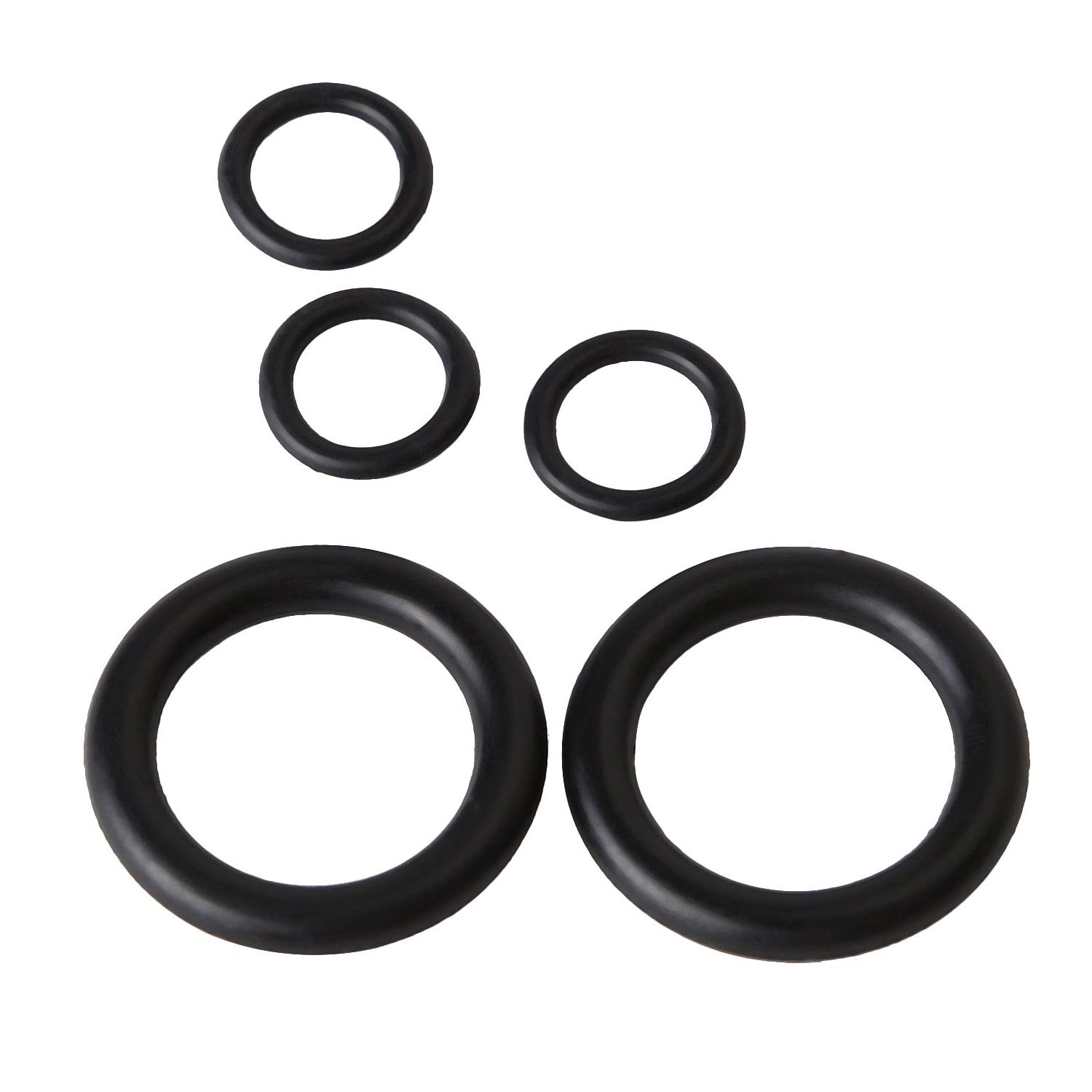 E-TING 225 Pcs/18 Sizes Rubber O-Ring Sealing Gasket Washer Seal Assortment Set for Plumbing,Automotive,General Repair,Air or Gas Connections