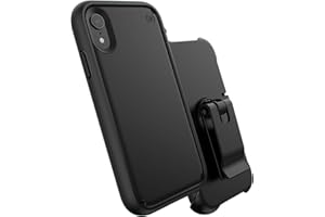Speck Products Presidio Ultra iPhone XR Case, Black/Black/Black