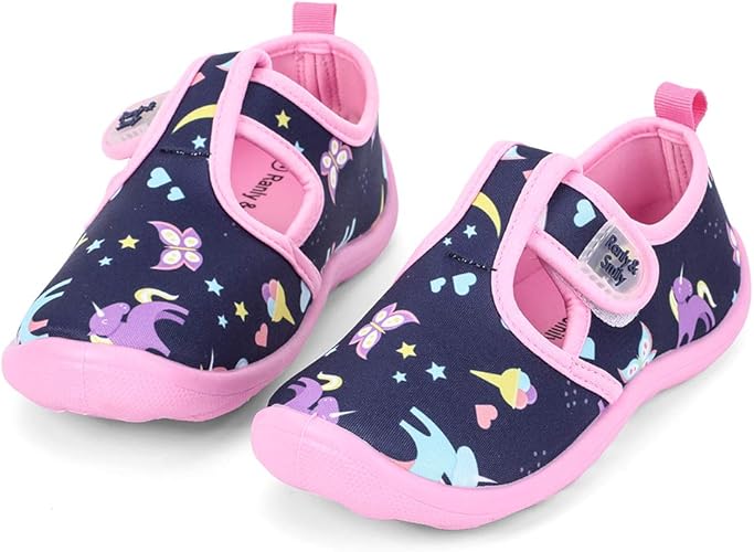 Amazon Com Nerteo Boys Girls Cute Aquatic Water Shoes Beach