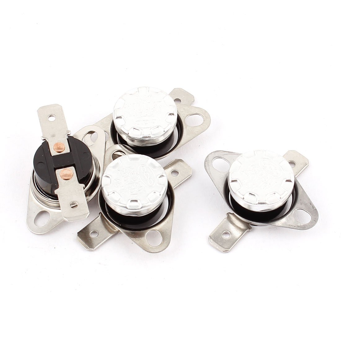 sourcingmap 4PCS KSD301 45C 113F NC Thermostat Temperature Thermal Control Switch